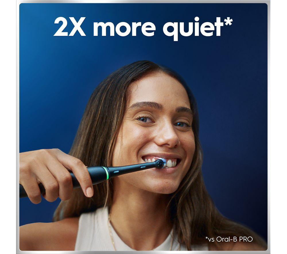 ORAL-B iO6 Electric Toothbrush Duo Pack - Black & Pink image number 14 of 16