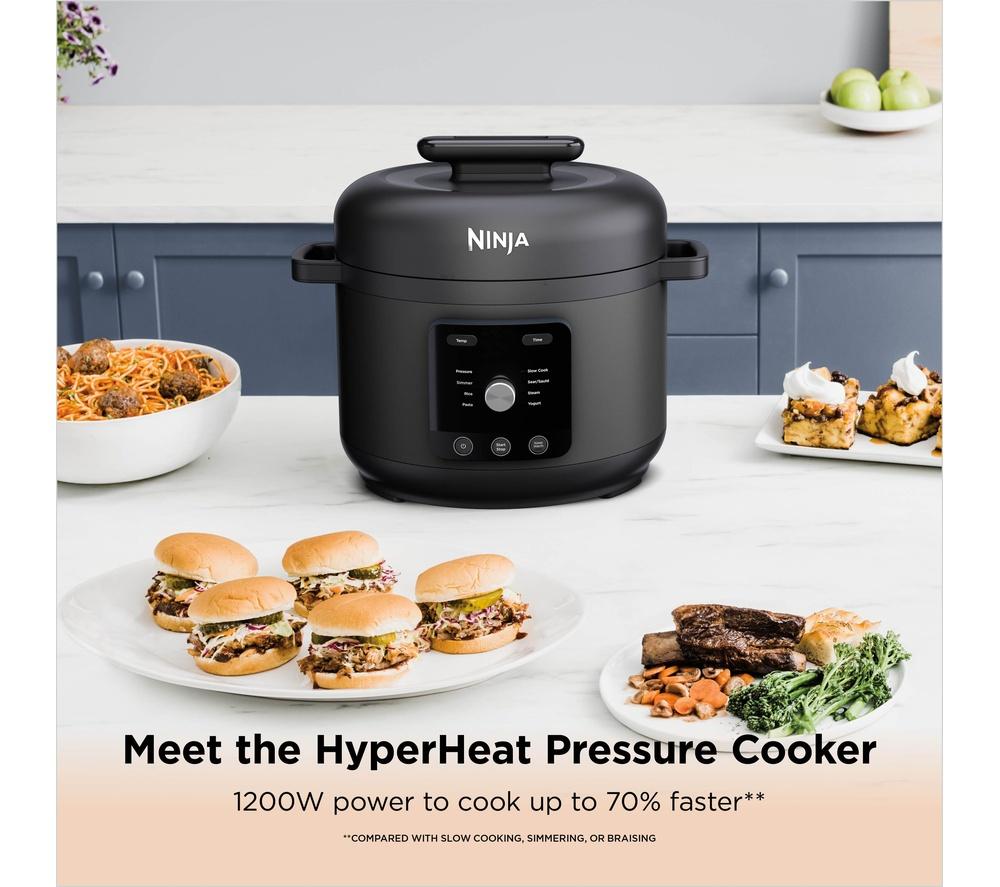 NINJA HyperHeat PC201UK 9-in-1 Pressure & Rice Cooker - Grey image number 3 of 12