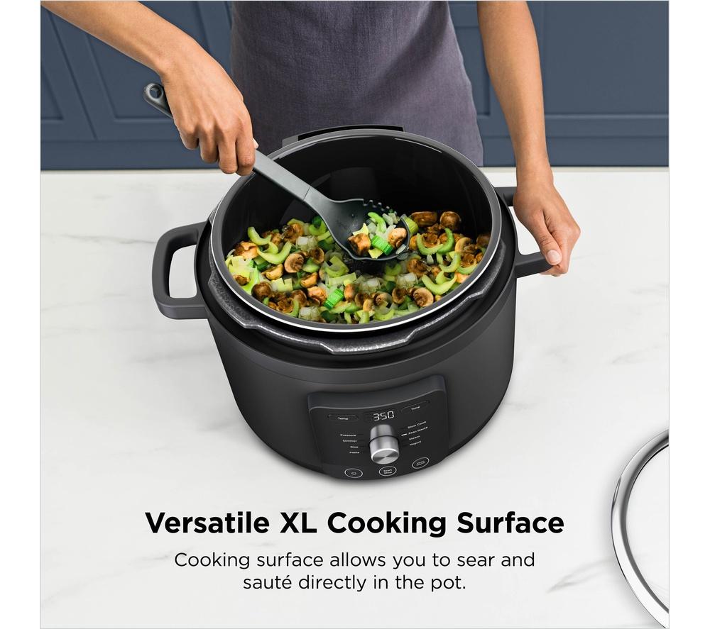 NINJA HyperHeat PC201UK 9-in-1 Pressure & Rice Cooker - Grey image number 5 of 12
