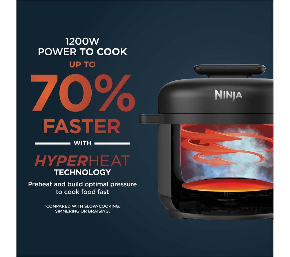 NINJA HyperHeat PC201UK 9-in-1 Pressure & Rice Cooker - Grey image number 6 of 12
