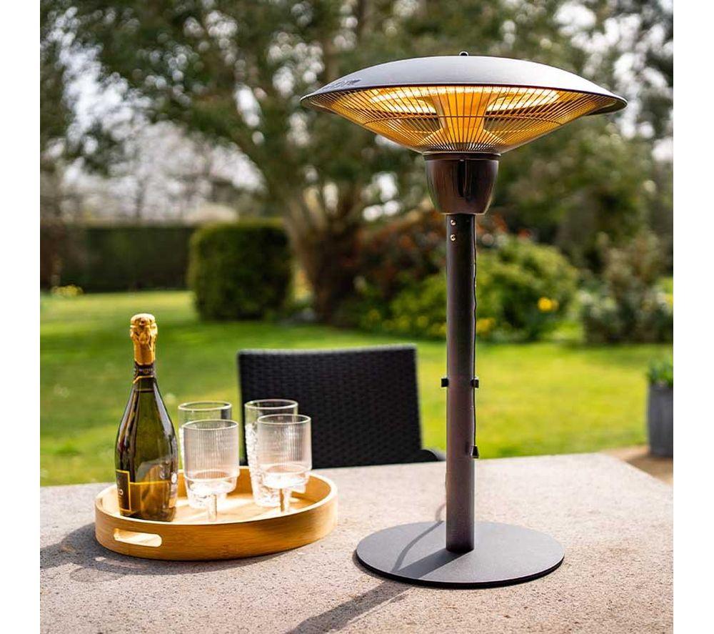 SMART GARDEN Havana Warm-Ray Table Heater - Black image number 2 of 2