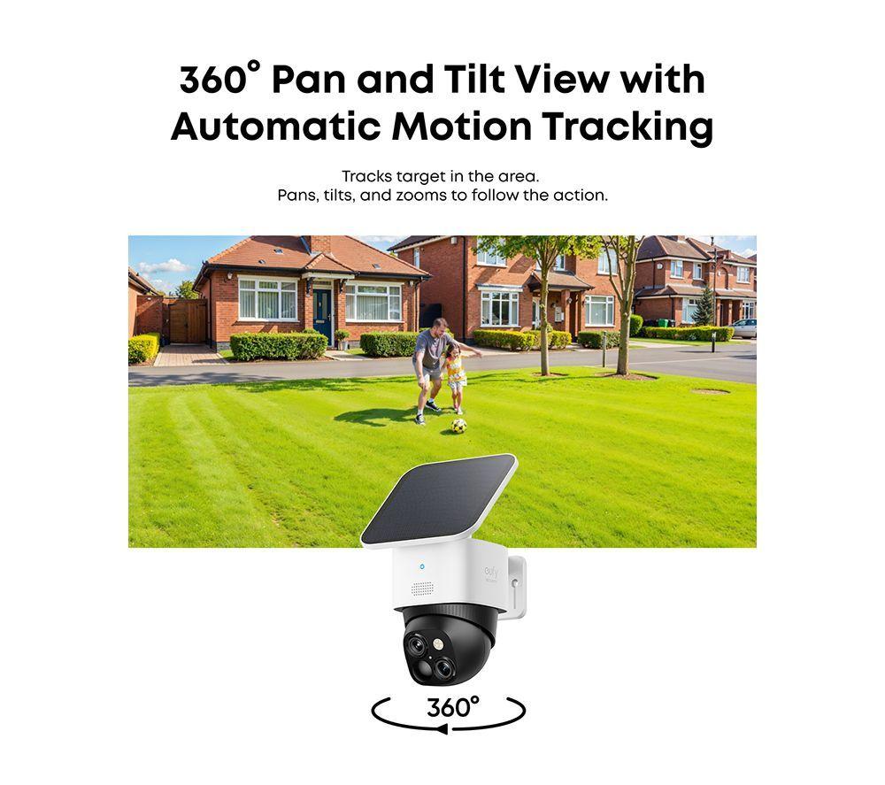EUFY E340 2K Dual Camera Smart Doorbell & SoloCam S340 3K WiFi Security Camera Bundle image number 9 of 11