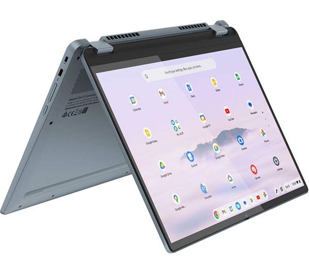 LENOVO IdeaPad Flex 5 14" 2 in 1 Refurbished Chromebook Plus - Intel&reg; Core&trade; i3, 256 GB SSD, Blue (Very Good Condition) image number 3 of 3