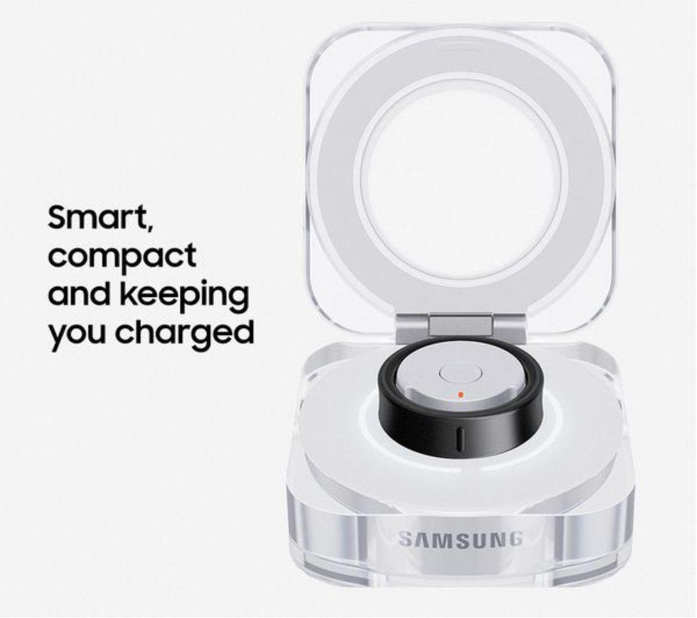 SAMSUNG Galaxy Refurbished Ring - Titanium Black, Size 6 (Excellent Condition) image number 3 of 5