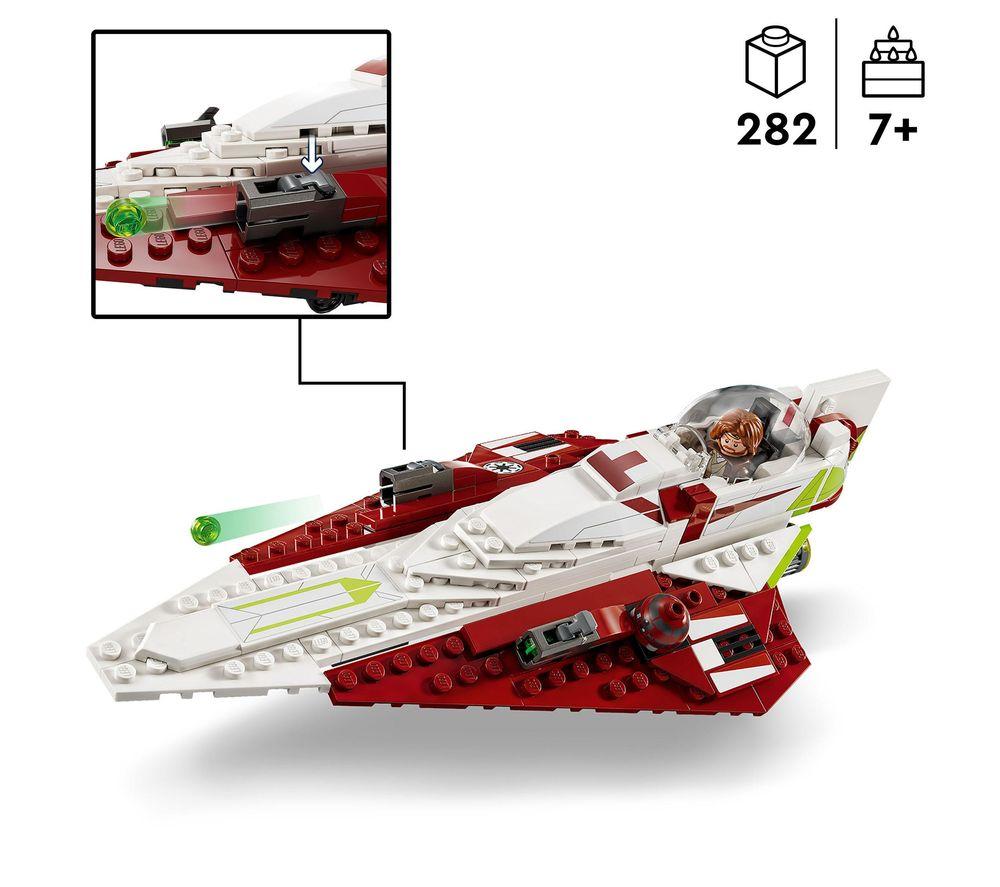 LEGO Star Wars 75333 Obi-Wan Kenobi&rsquo;s Jedi Starfighter Set image number 2 of 3
