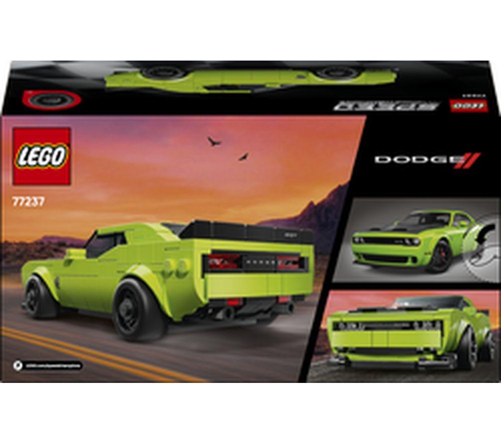 LEGO Speed Champions 77237 Dodge Challenger SRT Hellcat Sports Car Set image number 2 of 3
