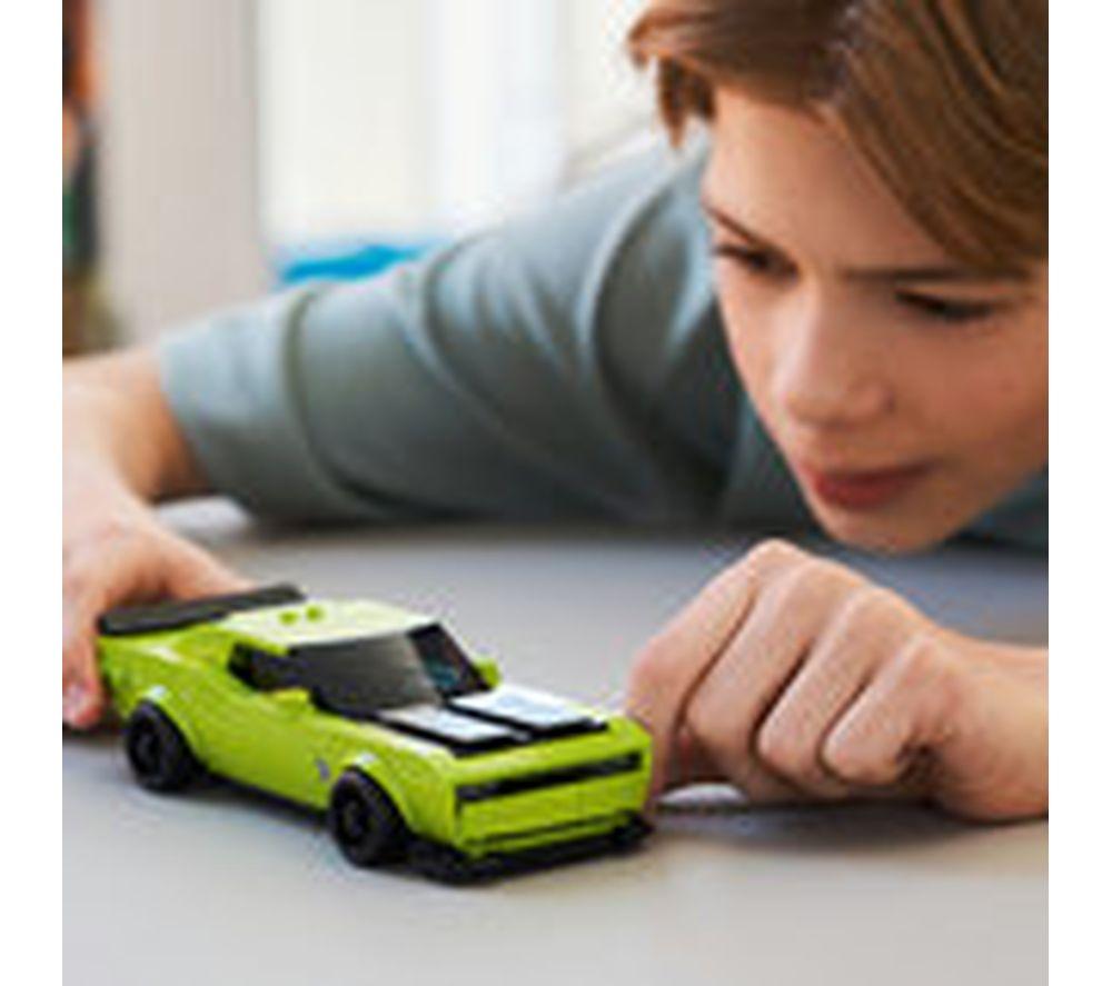 LEGO Speed Champions 77237 Dodge Challenger SRT Hellcat Sports Car Set image number 3 of 3
