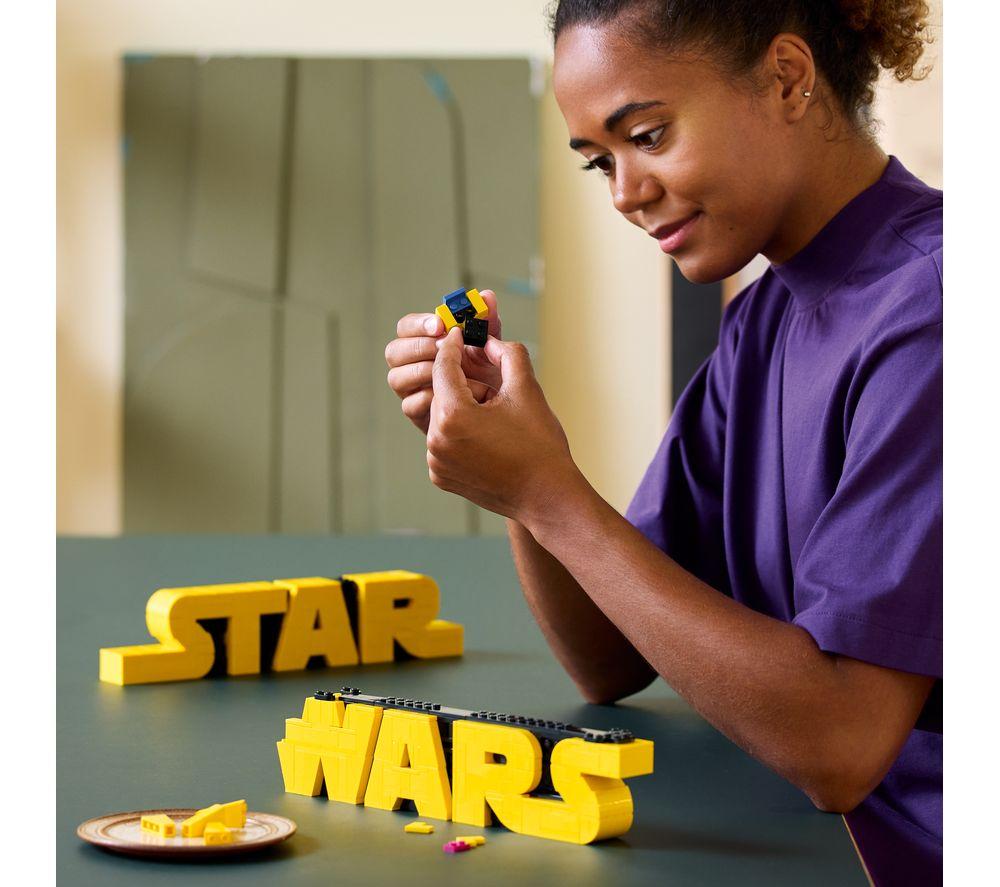LEGO Star Wars 75407 Brick-Built Star Wars Logo Set for Adults image number 4 of 7