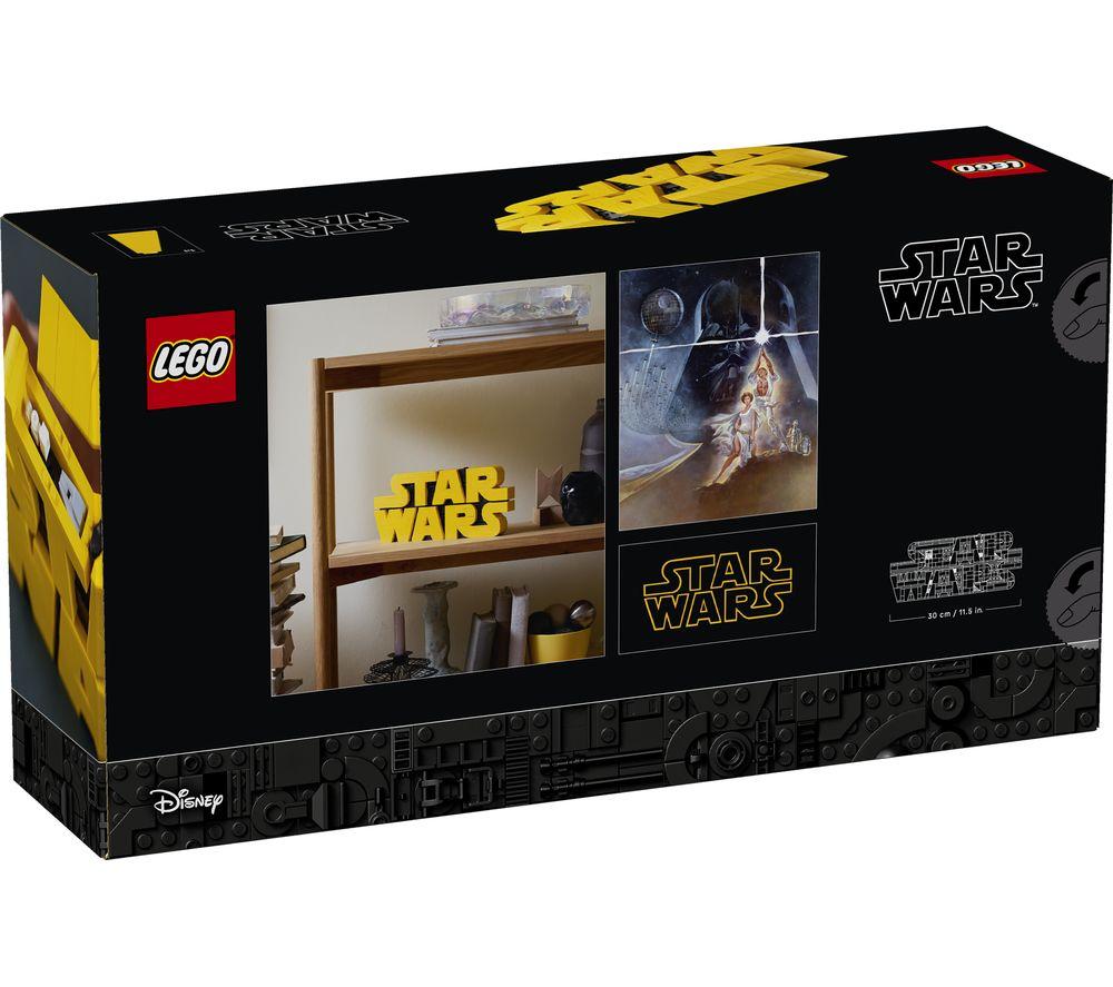 LEGO Star Wars 75407 Brick-Built Star Wars Logo Set for Adults image number 6 of 7