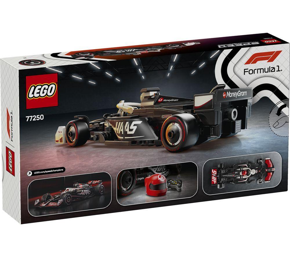 LEGO Speed Champions 77250 MoneyGram Haas F1 Team VF-24 Race Car Set image number 3 of 3