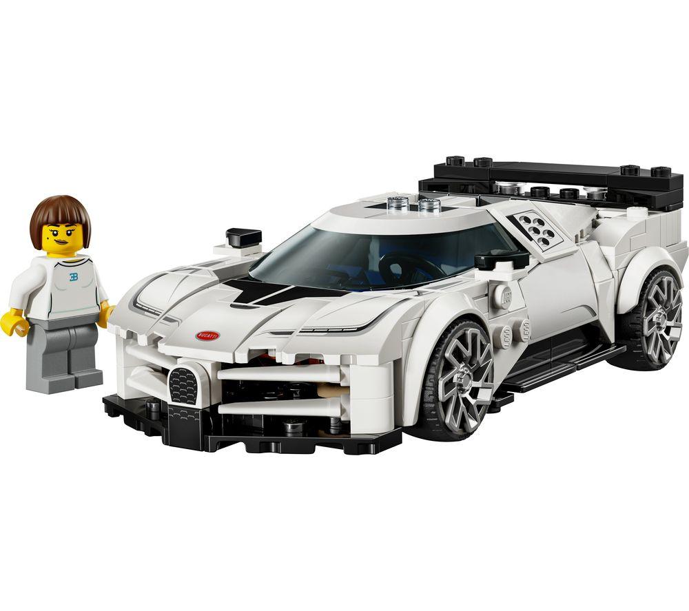 LEGO: LEGO Speed Champions 77240 Bugatti Centodieci Hyper Sports Car Set