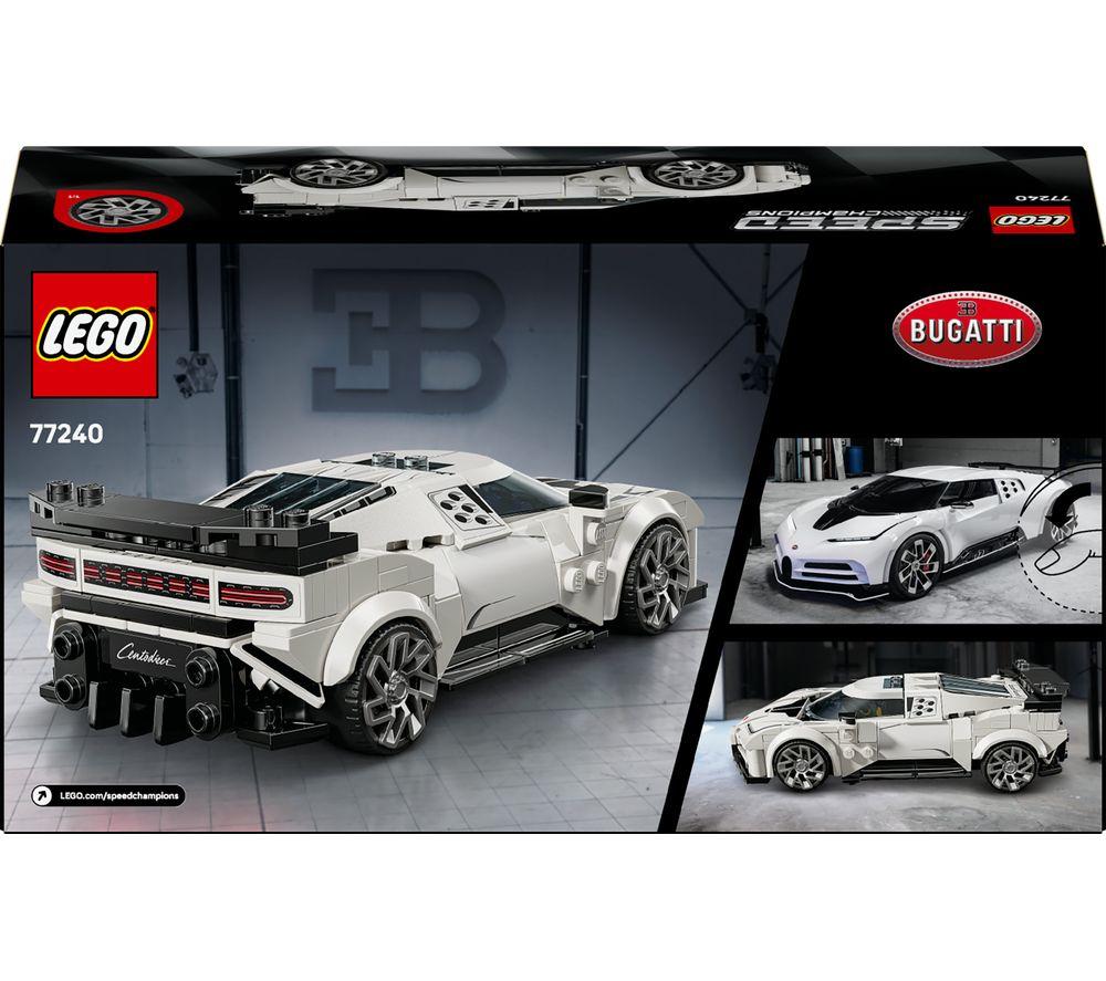 LEGO Speed Champions 77240 Bugatti Centodieci Hyper Sports Car Set image number 4 of 4