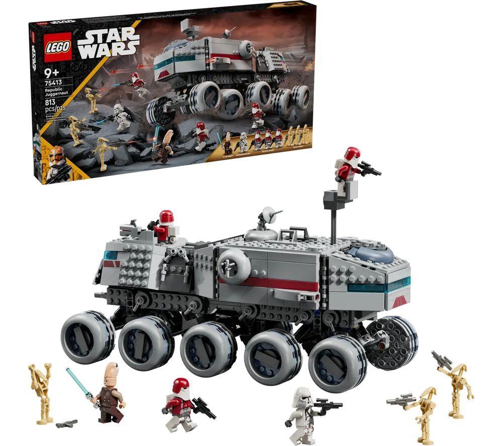 LEGO Star Wars 75413 The Clone Wars Republic Juggernaut Set image number 7 of 11