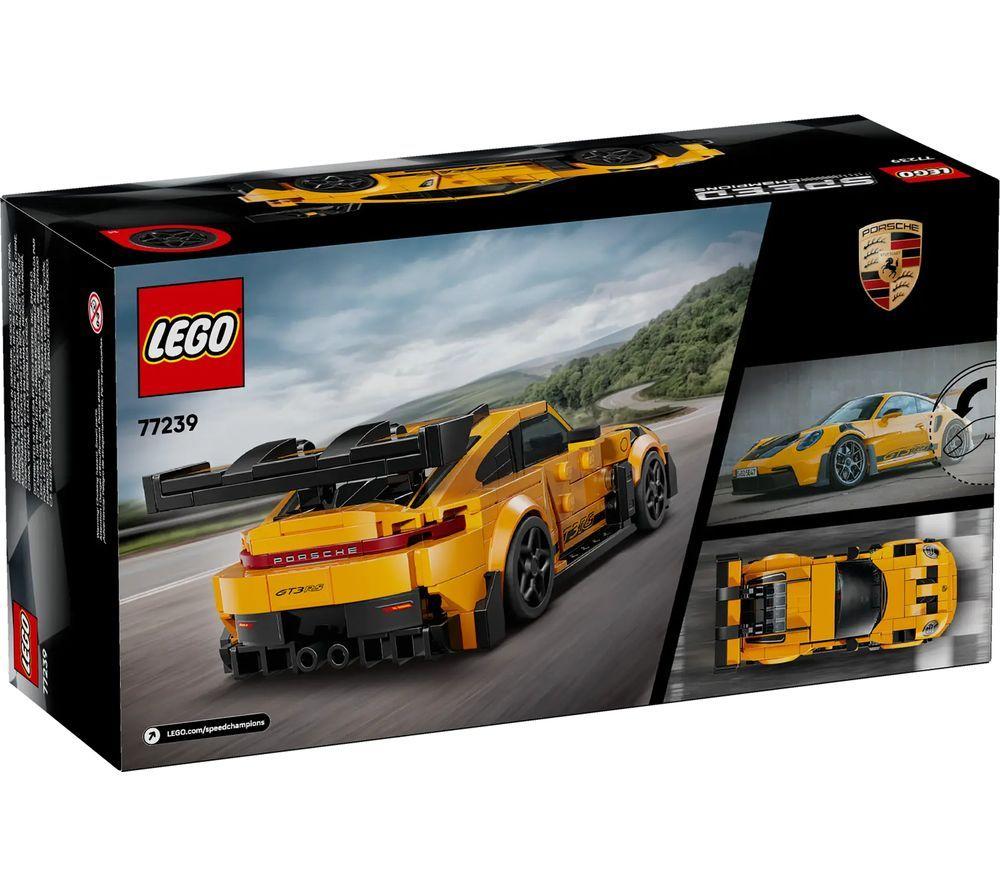 LEGO Speed Champions 77239 Porsche 911 GT3 RS Super Car Set image number 5 of 10