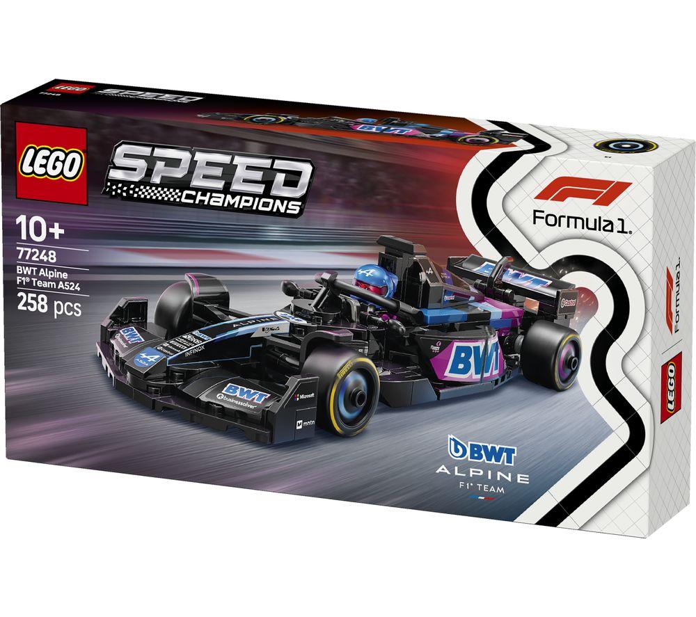 LEGO Speed Champions 77248 BWT Alpine F1 Team A524 Race Car Set image number 6 of 7