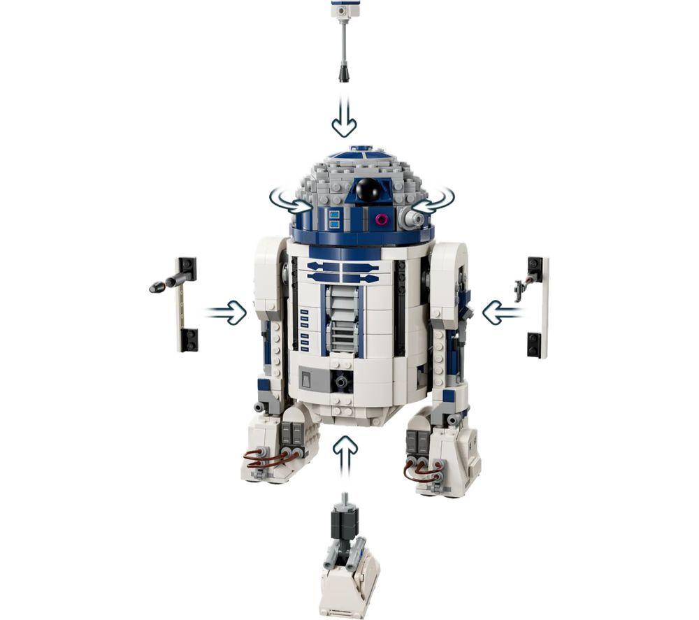 LEGO Star Wars 75379 R2-D2 Model Set image number 2 of 8