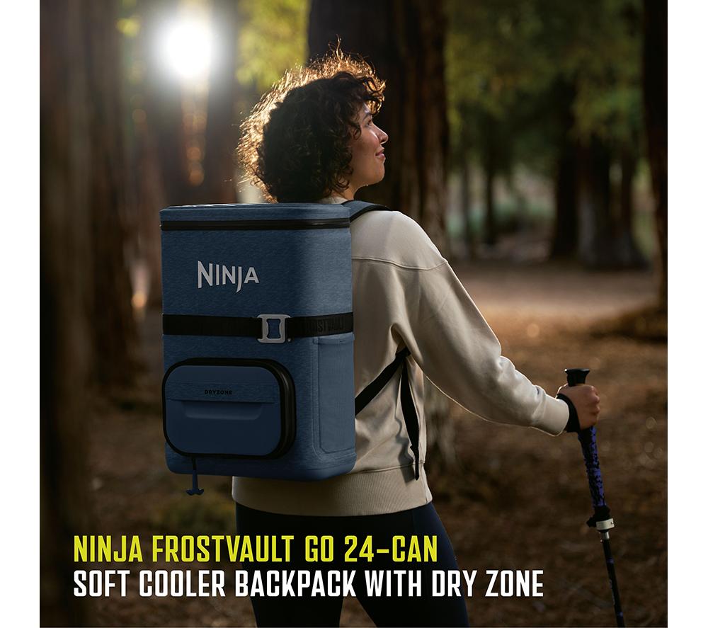 NINJA FrostVault Go FF124EUUKNV 17L Backpack Soft Cooler - Lakeshore Blue image number 2 of 7