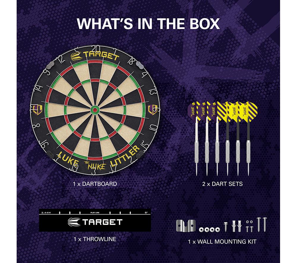 TARGET Luke Littler Dartboard Set image number 5 of 5