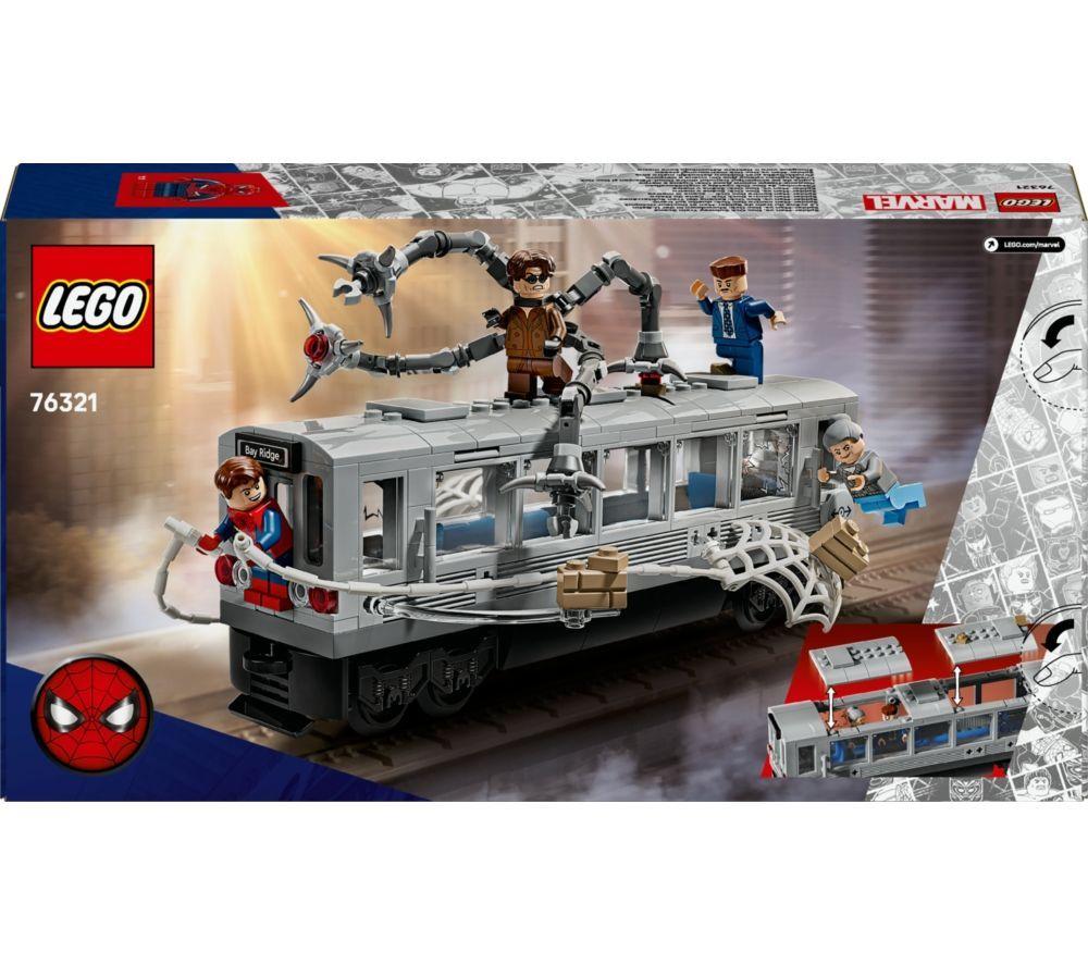 Buy LEGO Marvel 76321 Spider-Man vs. Doc Ock Subway Train Scene