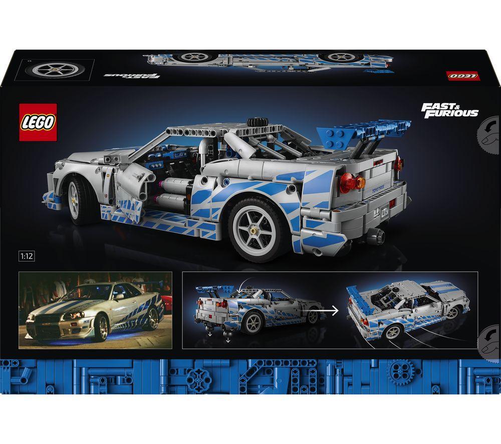 LEGO Technic 42210 2 Fast 2 Furious Nissan Skyline GT-R (R34) Car Set for Adults image number 2 of 6