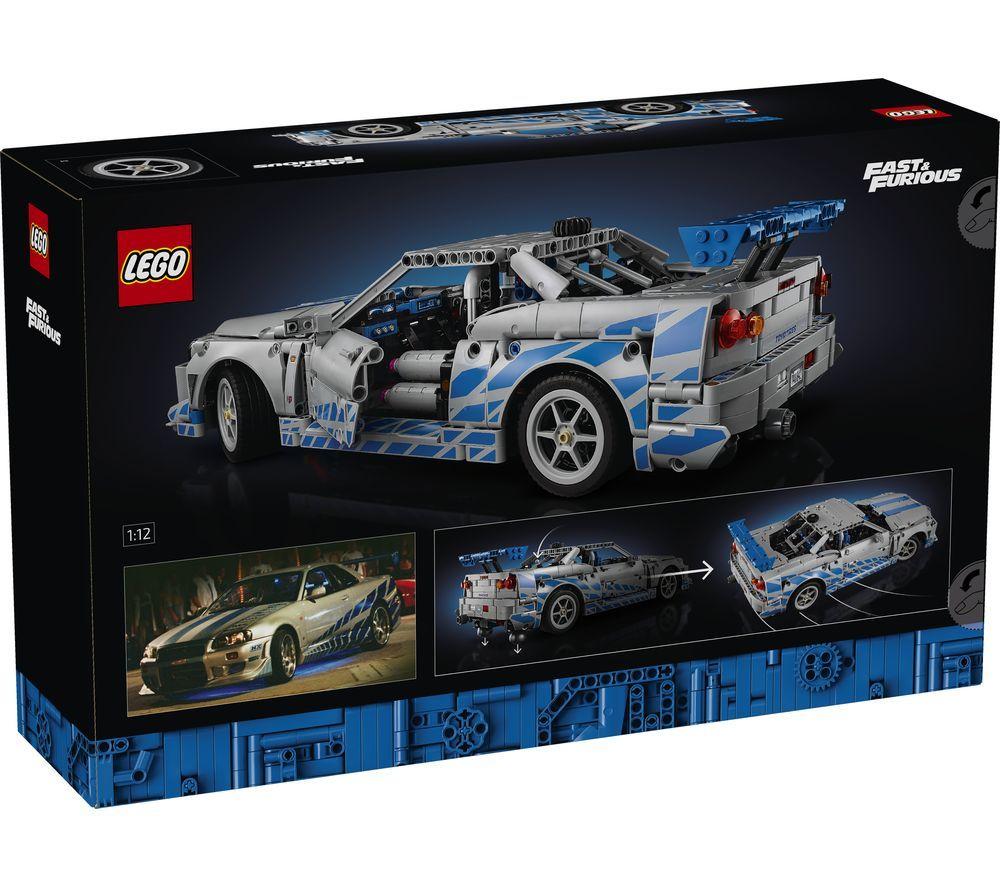 LEGO Technic 42210 2 Fast 2 Furious Nissan Skyline GT-R (R34) Car Set for Adults image number 6 of 6