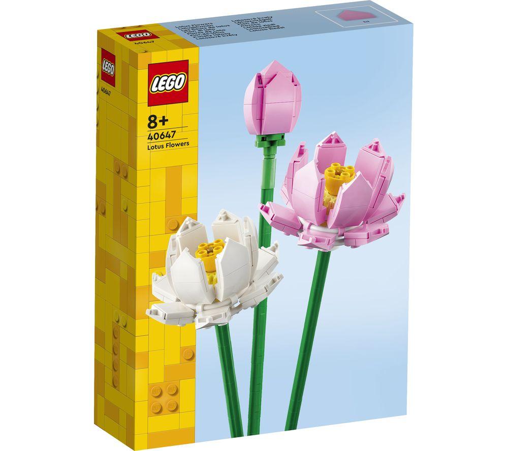 LEGO Botanicals 40647 Lotus Flowers Set image number 5 of 5