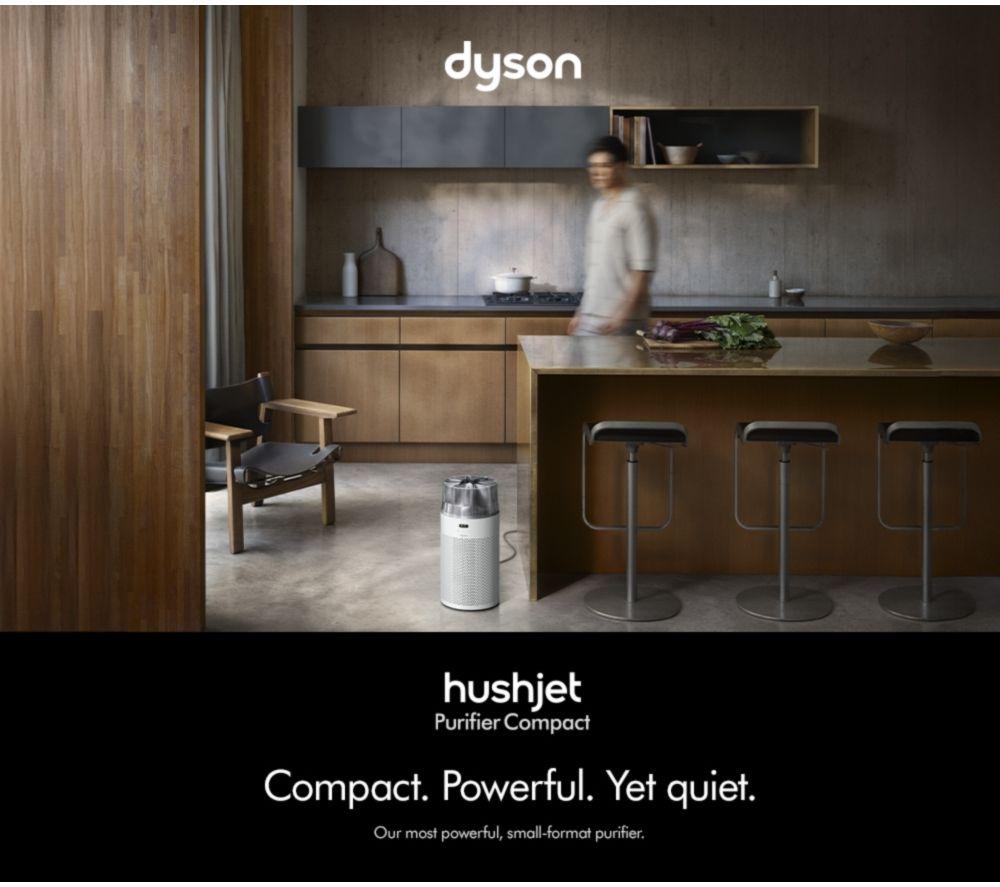 DYSON HushJet HJ10 Compact Air Purifier - White & Silver image number 8 of 13