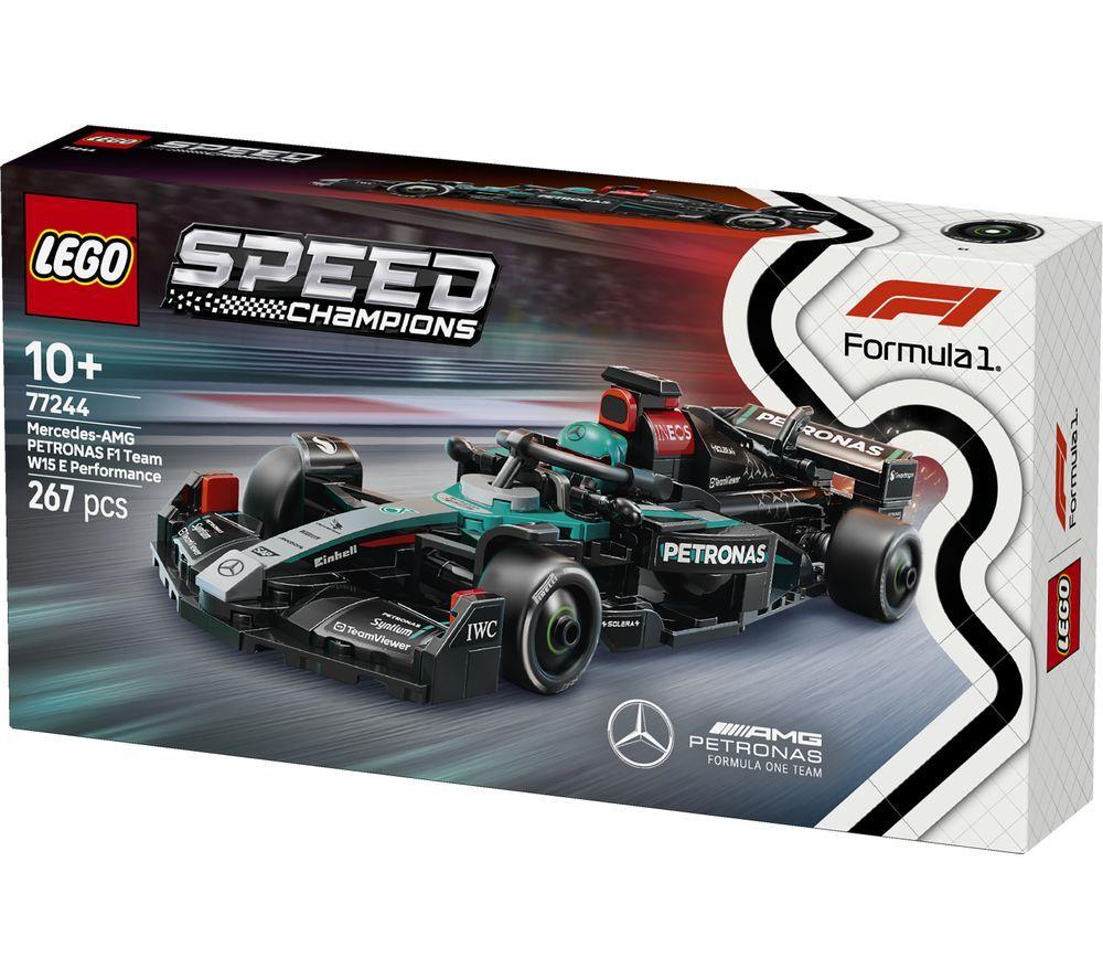 LEGO Speed Champions 77244 Mercedes-AMG F1 W15 Race Car Set image number 4 of 8