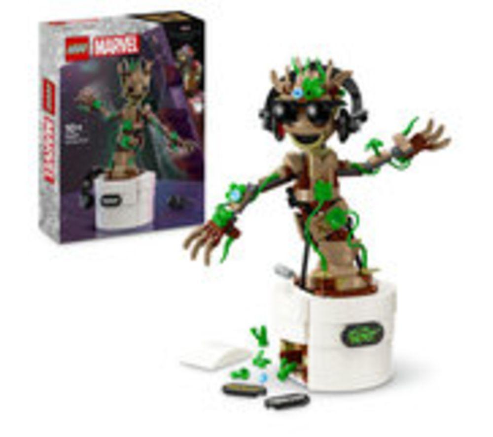 Lego Marvel 76297 Guardians Of The Galaxy Dancing Groot Set