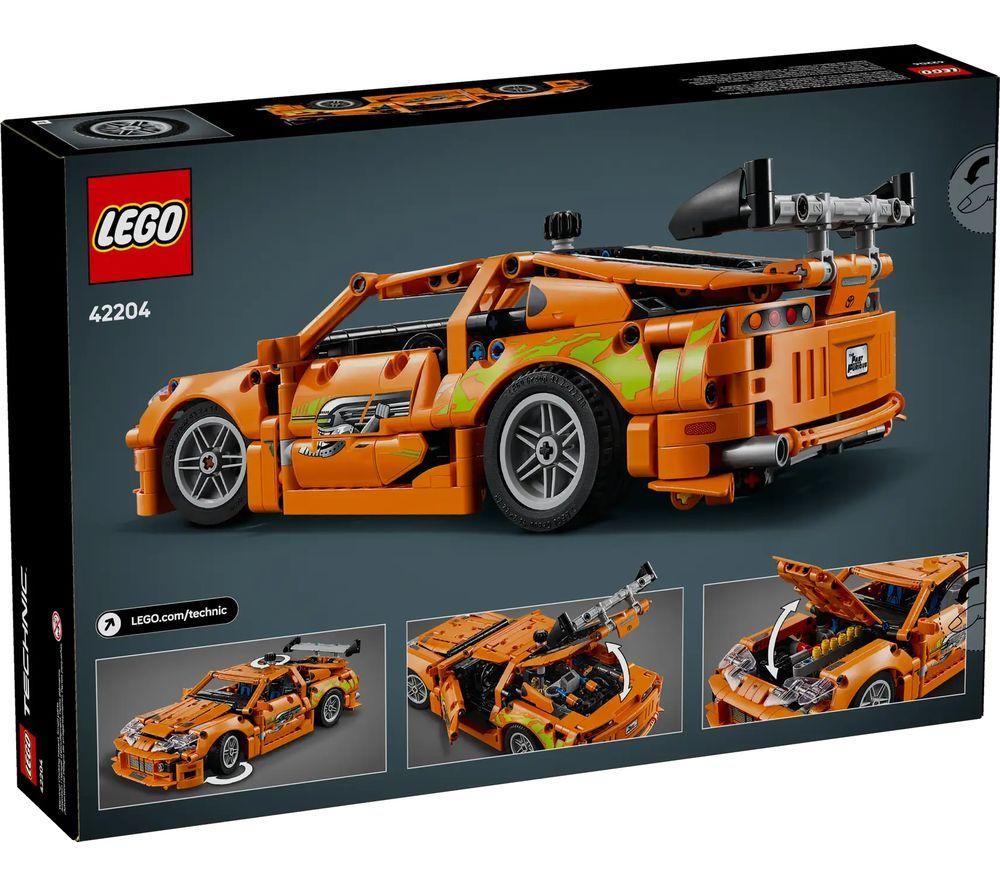 LEGO Technic 42204 Fast and Furious Toyota Supra MK4 set image number 6 of 11