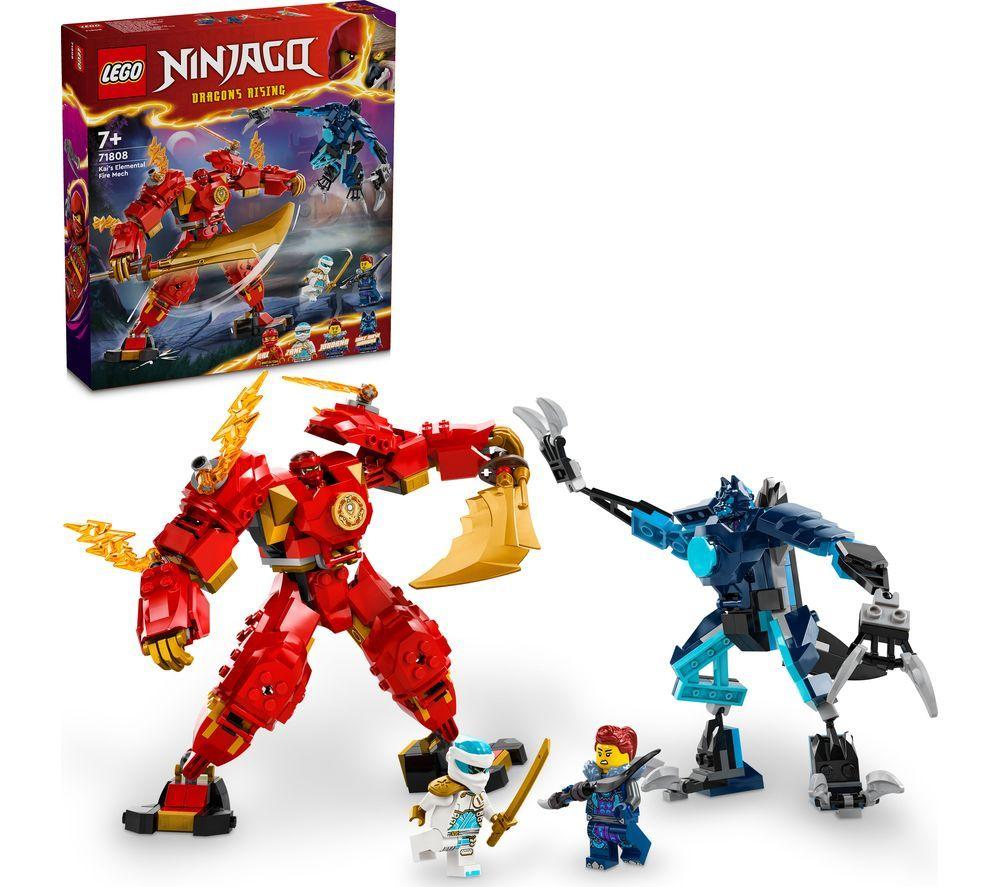 LEGO Ninjago 71808 Kai's Elemental Fire Mech Set