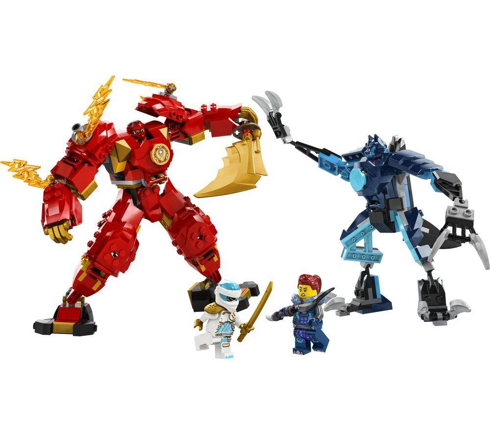 LEGO Ninjago 71808 Kai's Elemental Fire Mech Set image number 2 of 8