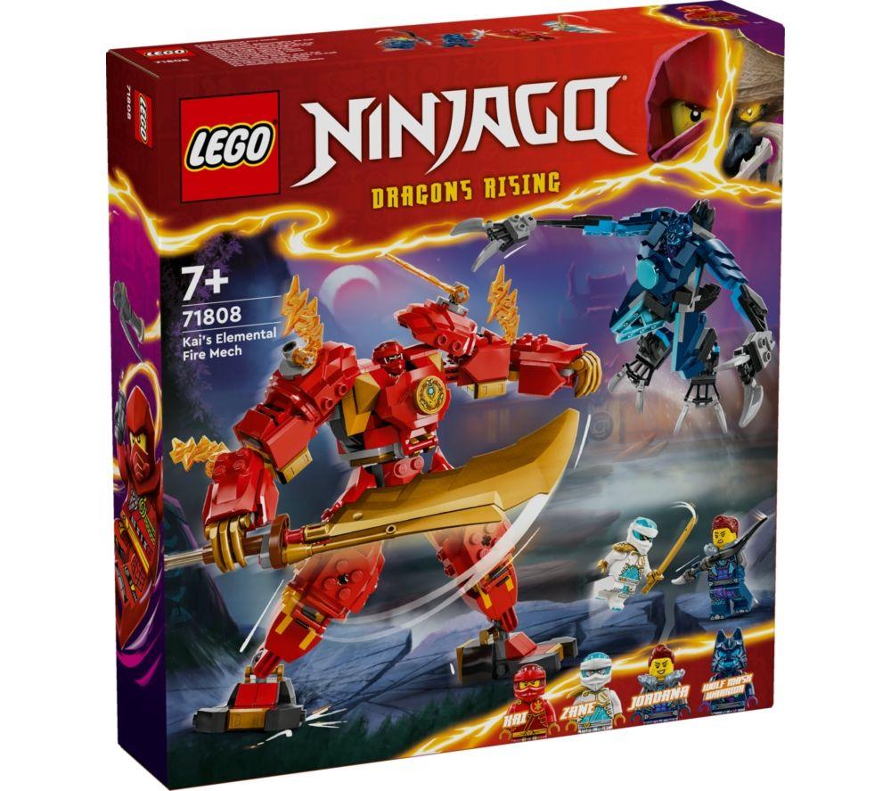 LEGO Ninjago 71808 Kai's Elemental Fire Mech Set image number 3 of 8
