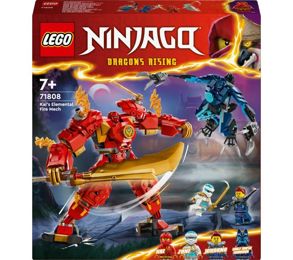 LEGO Ninjago 71808 Kai's Elemental Fire Mech Set image number 4 of 8