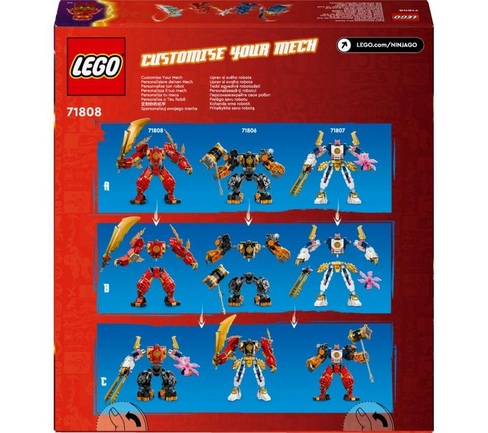 LEGO Ninjago 71808 Kai's Elemental Fire Mech Set image number 5 of 8