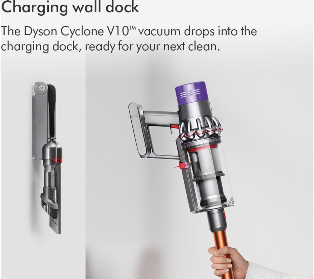 DYSON V10 Submarine Cordless Vacuum Cleaner - Nickel & Copper image number 2 of 17