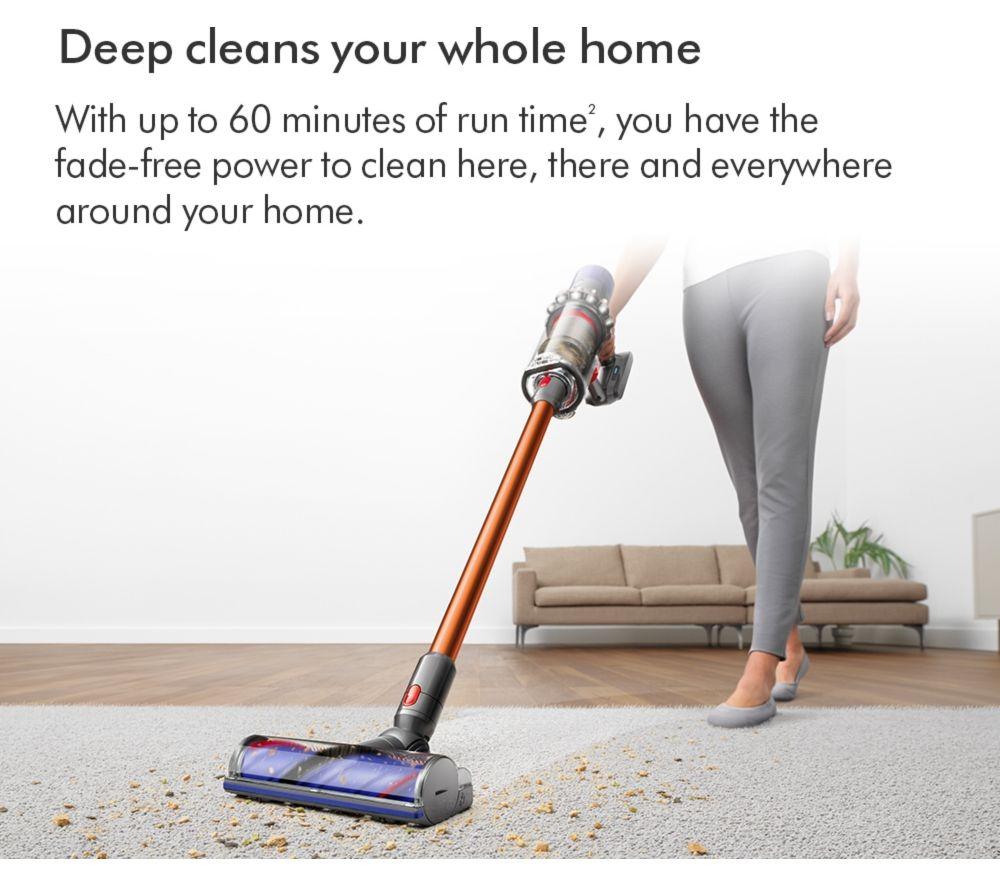 DYSON V10 Submarine Cordless Vacuum Cleaner - Nickel & Copper image number 5 of 17
