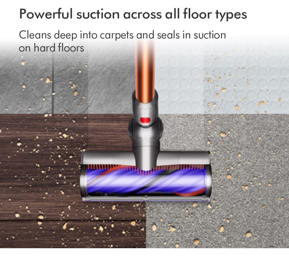 DYSON V10 Submarine Cordless Vacuum Cleaner - Nickel & Copper image number 6 of 17