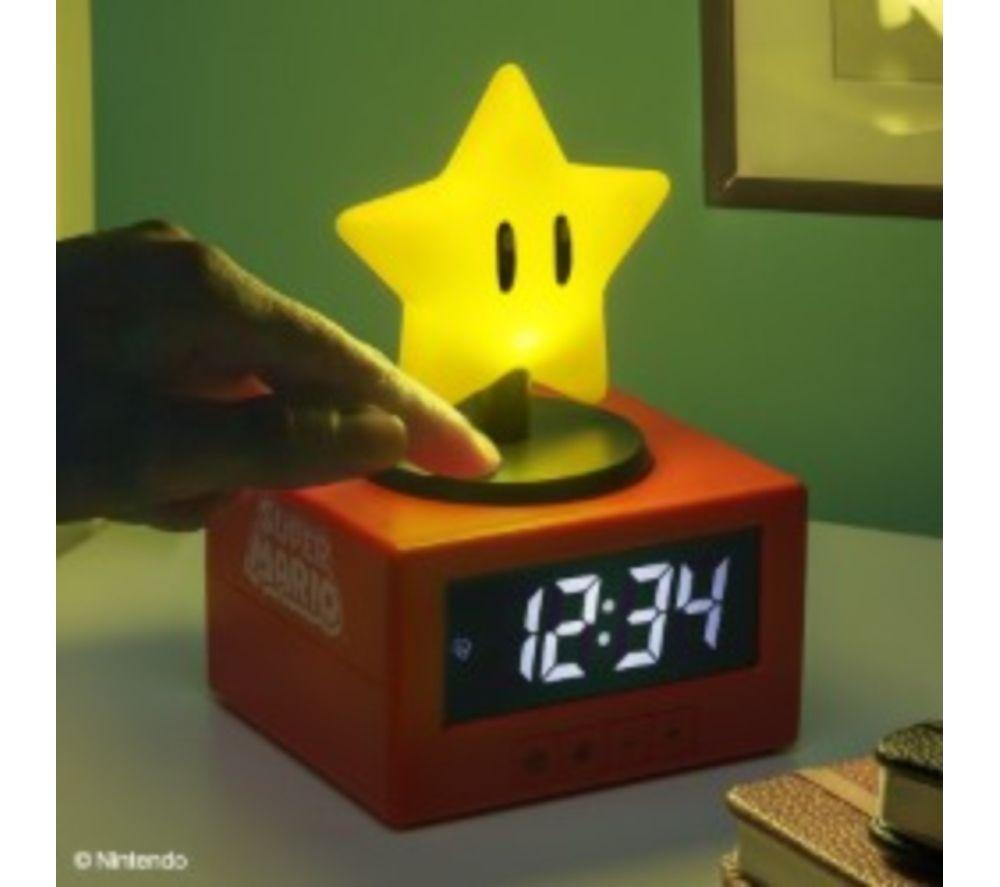PALADONE Super Mario Super Star Icon Alarm Clock image number 2 of 7