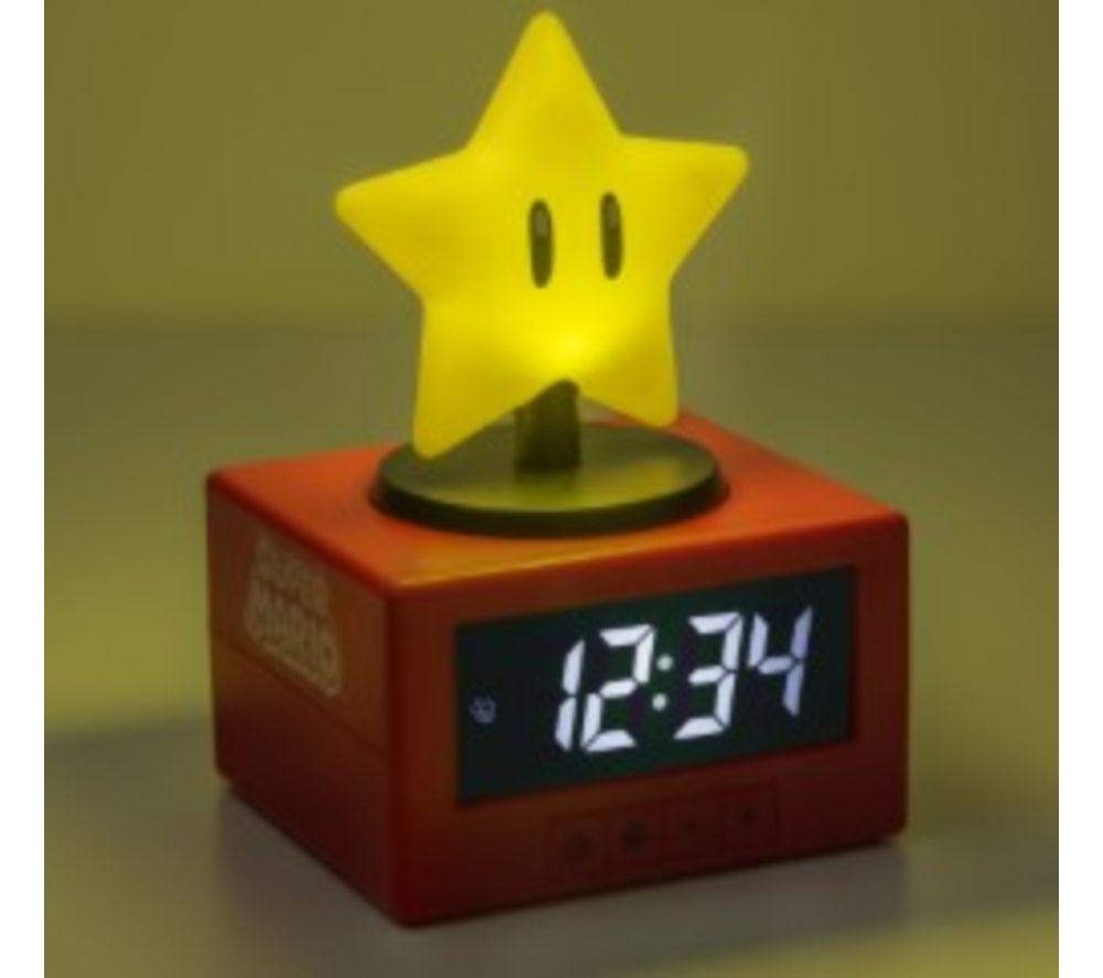 PALADONE Super Mario Super Star Icon Alarm Clock image number 3 of 7