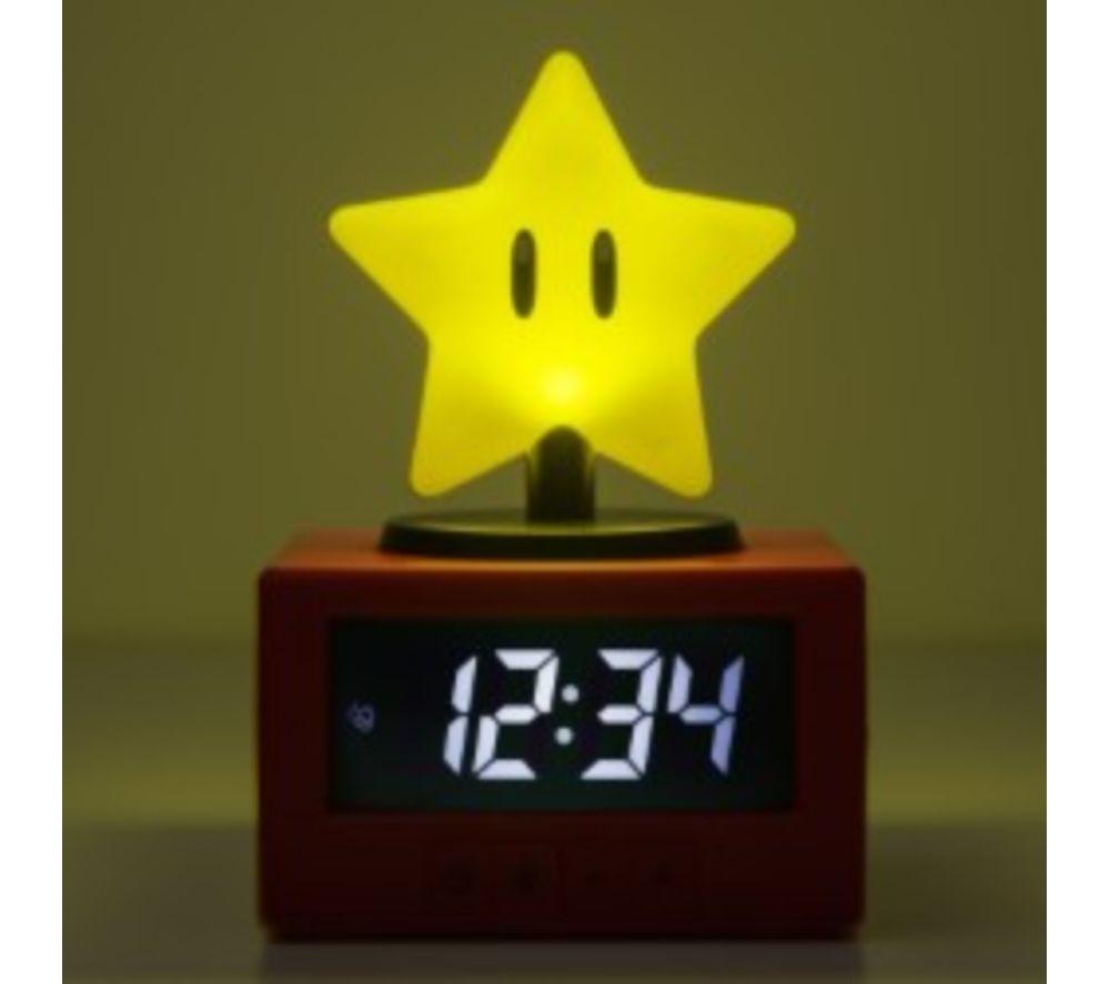 PALADONE Super Mario Super Star Icon Alarm Clock image number 4 of 7