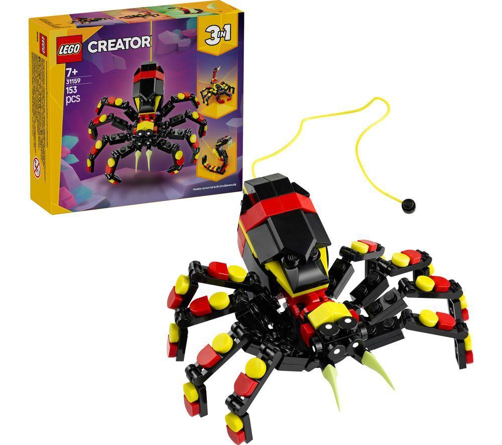 LEGO Creator 31159 3-in-1 Wild Animals: Surprising Spider Set image number 4 of 6