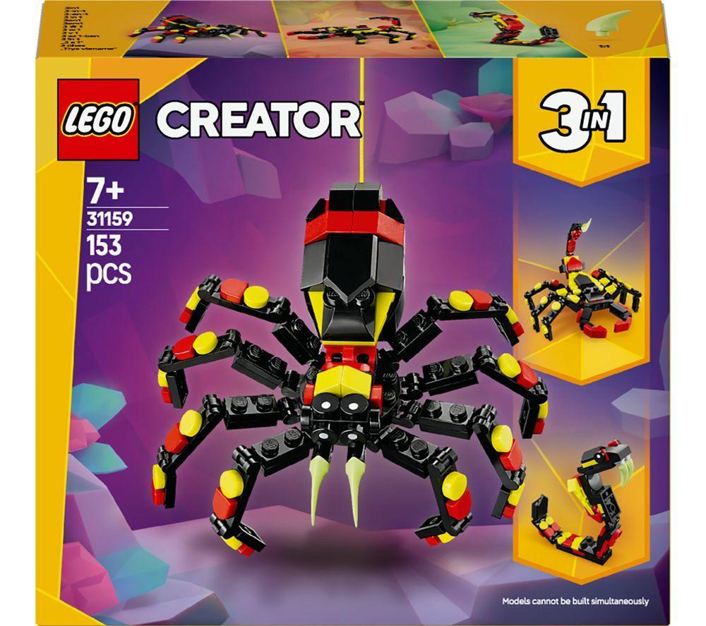 LEGO Creator 31159 3-in-1 Wild Animals: Surprising Spider Set image number 5 of 6