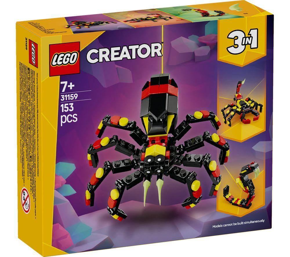 LEGO Creator 31159 3-in-1 Wild Animals: Surprising Spider Set image number 6 of 6
