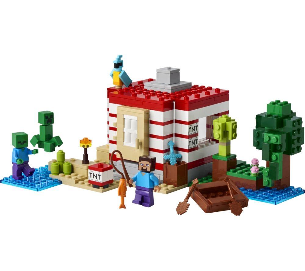 LEGO Minecraft 21275 The TNT Jungle House Set