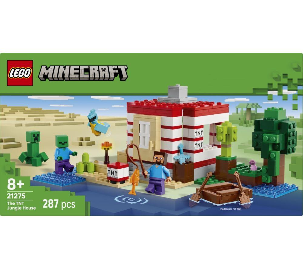 LEGO Minecraft 21275 The TNT Jungle House Set image number 4 of 5