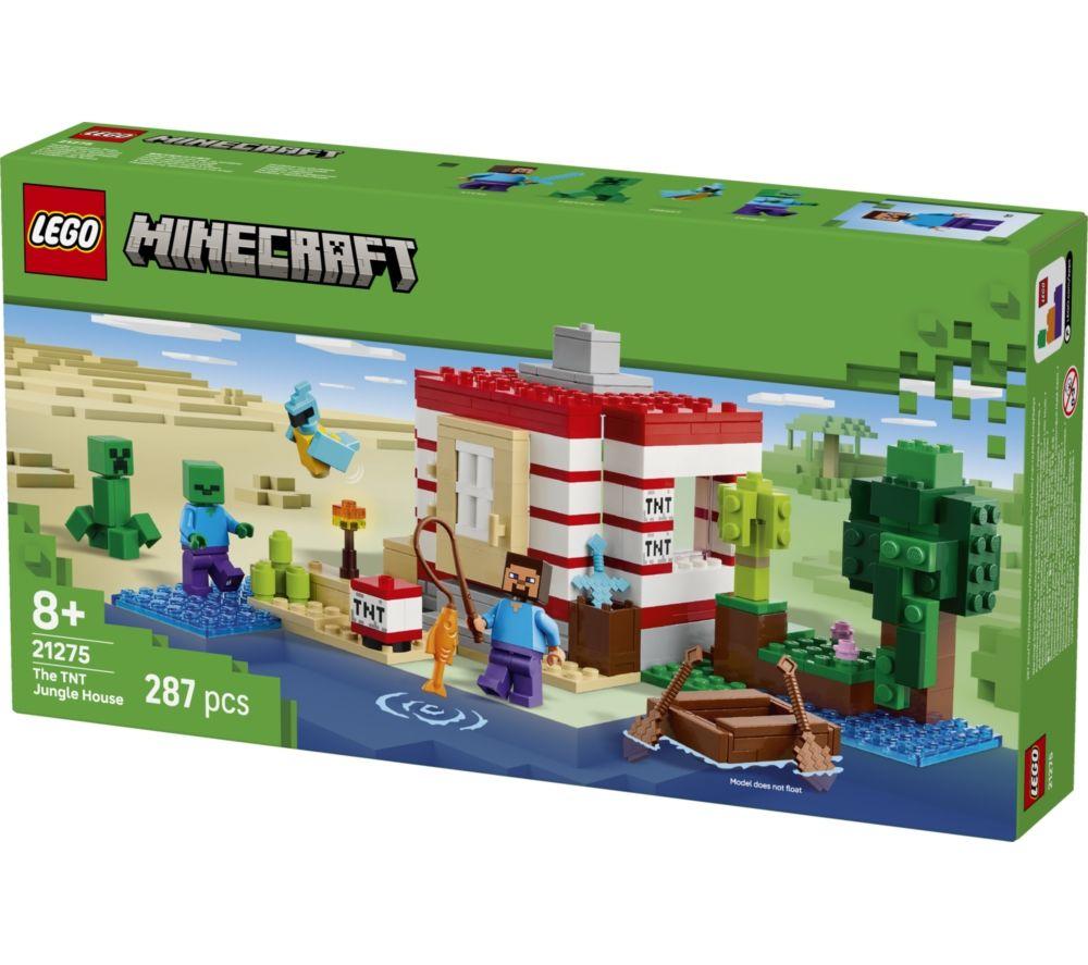 LEGO Minecraft 21275 The TNT Jungle House Set image number 5 of 5