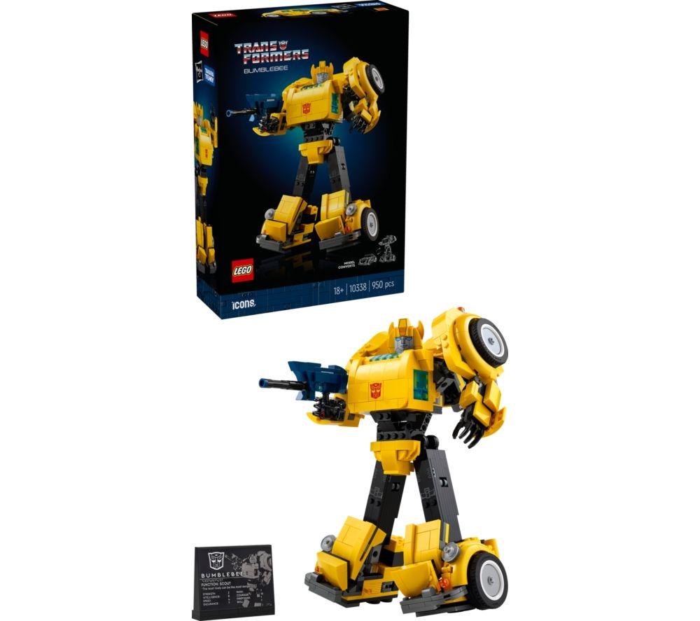 LEGO Icons 10338 Transformers Bumblebee Set for Adults image number 2 of 4
