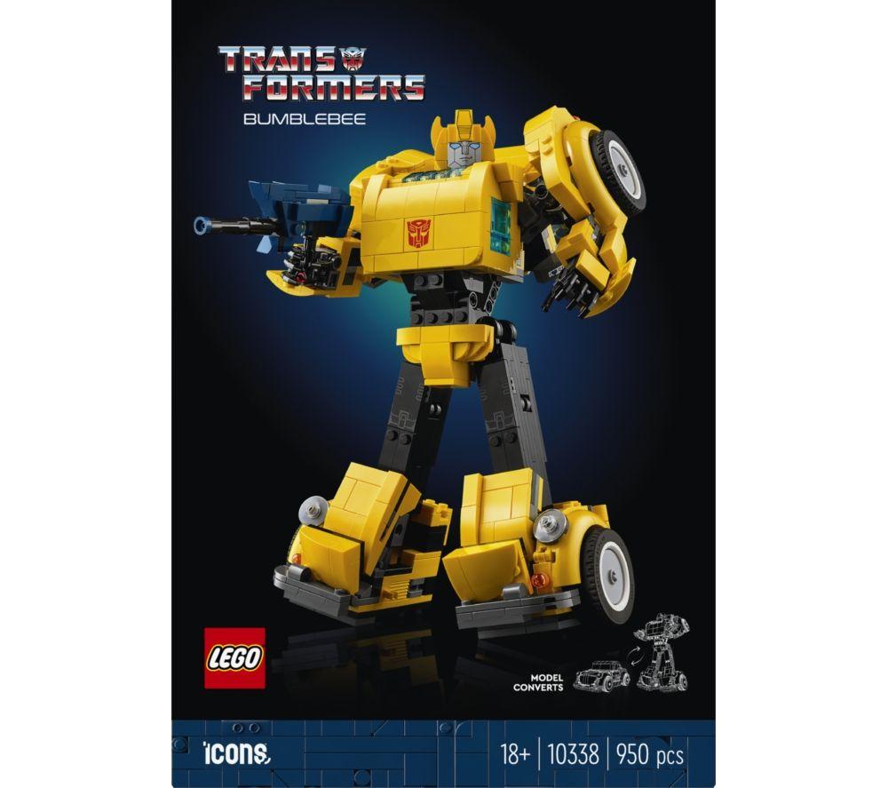 LEGO Icons 10338 Transformers Bumblebee Set for Adults image number 3 of 4