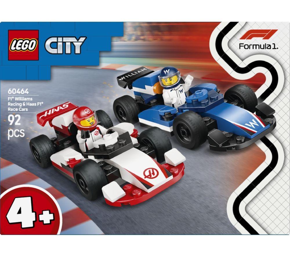 LEGO City 60464 F1 Williams Racing & Haas F1 Race Cars Set image number 6 of 8